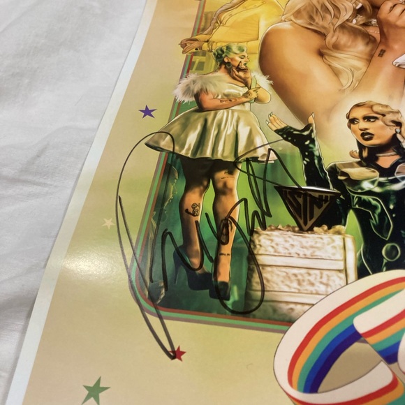 Signed Priyanka “Cake” Poster - Picture 3 of 4